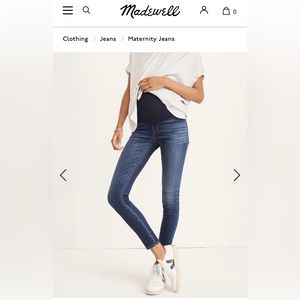 Madewell Over the Belly Skinny Jeans